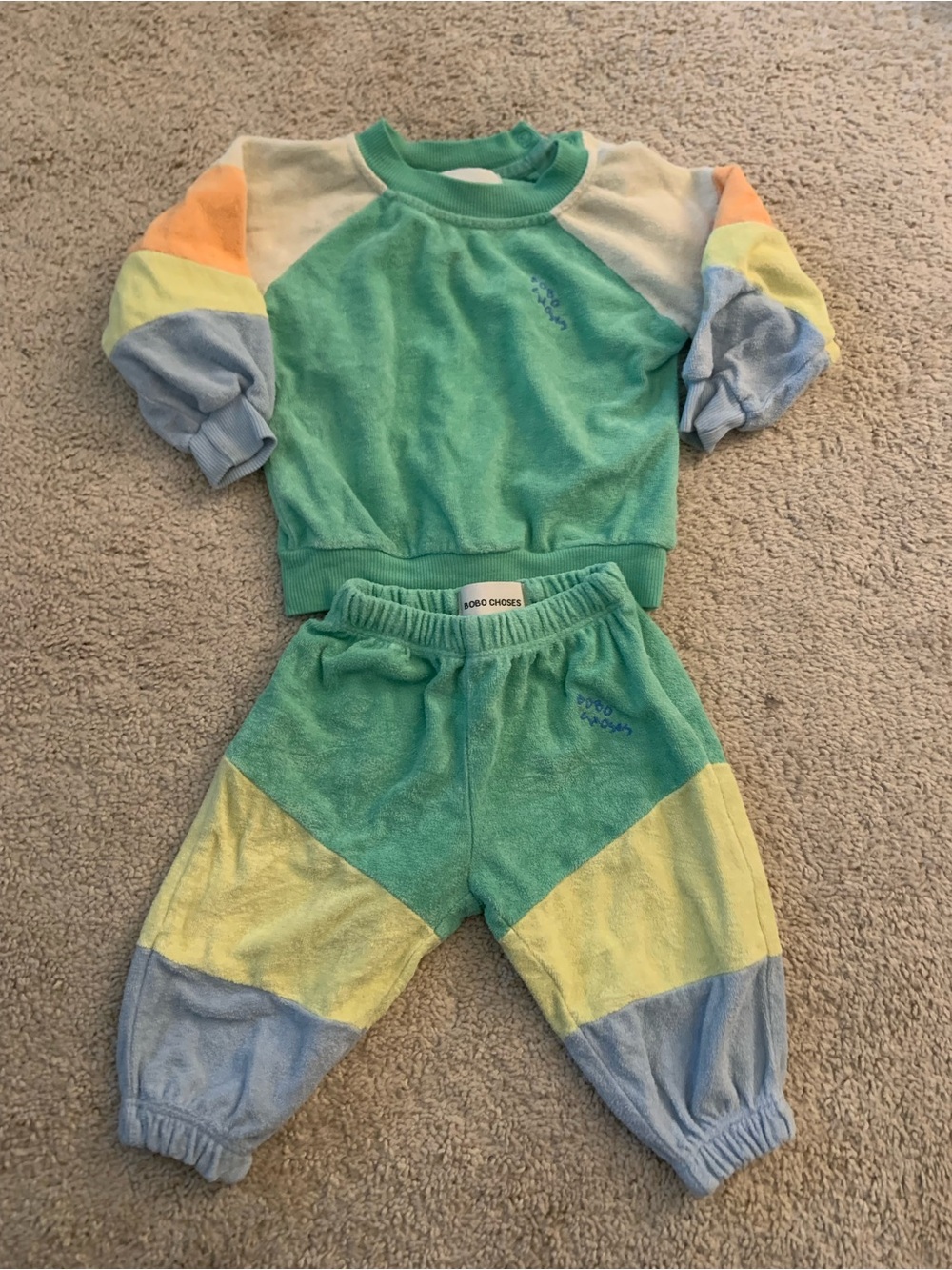 Bobo Choses Baby French Terry Sweatsuit